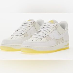 Nike Air Force 1 '07 Low UV reactive 
Summit White/Opti Yellow/Sail/White